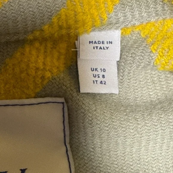 Burberry Check Plaid Pattern Wool Blend Jacket, Size 8 - Picture 15 of 16